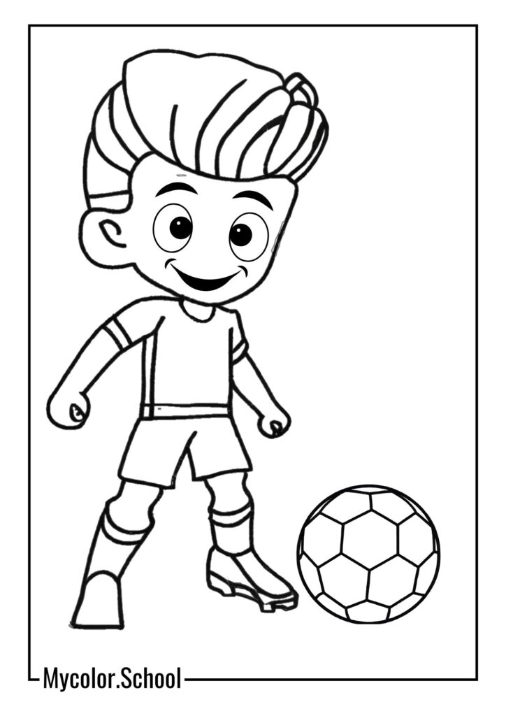 7 Soccer Coloring Pages Coloring Pages Free Printables