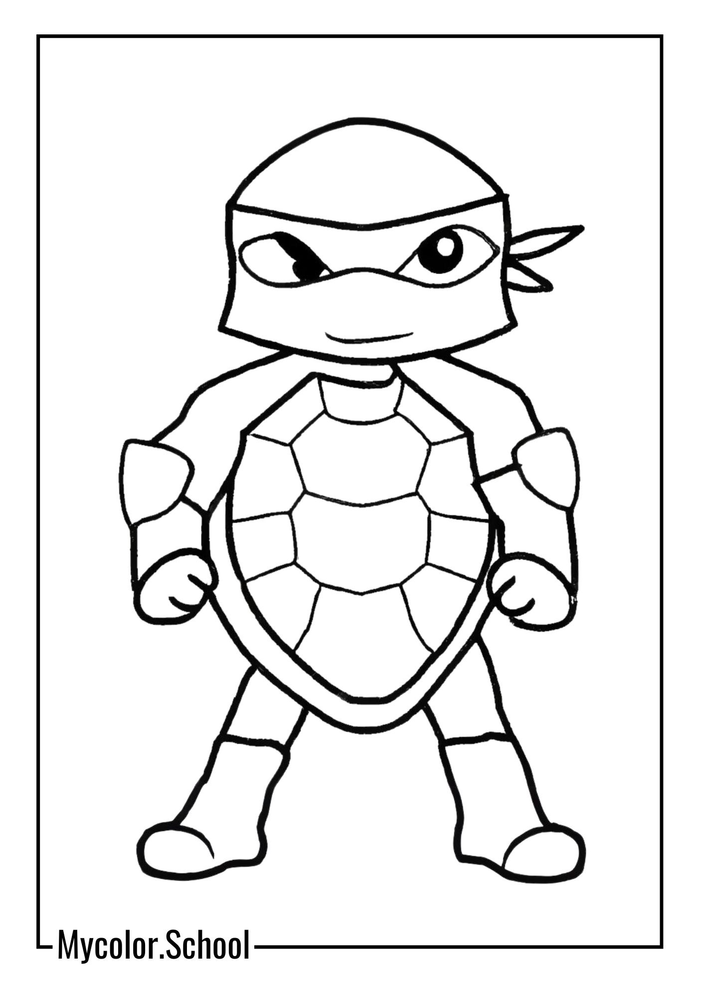 Boys Coloring Pages Teenage Mutant Ninja Turtles
