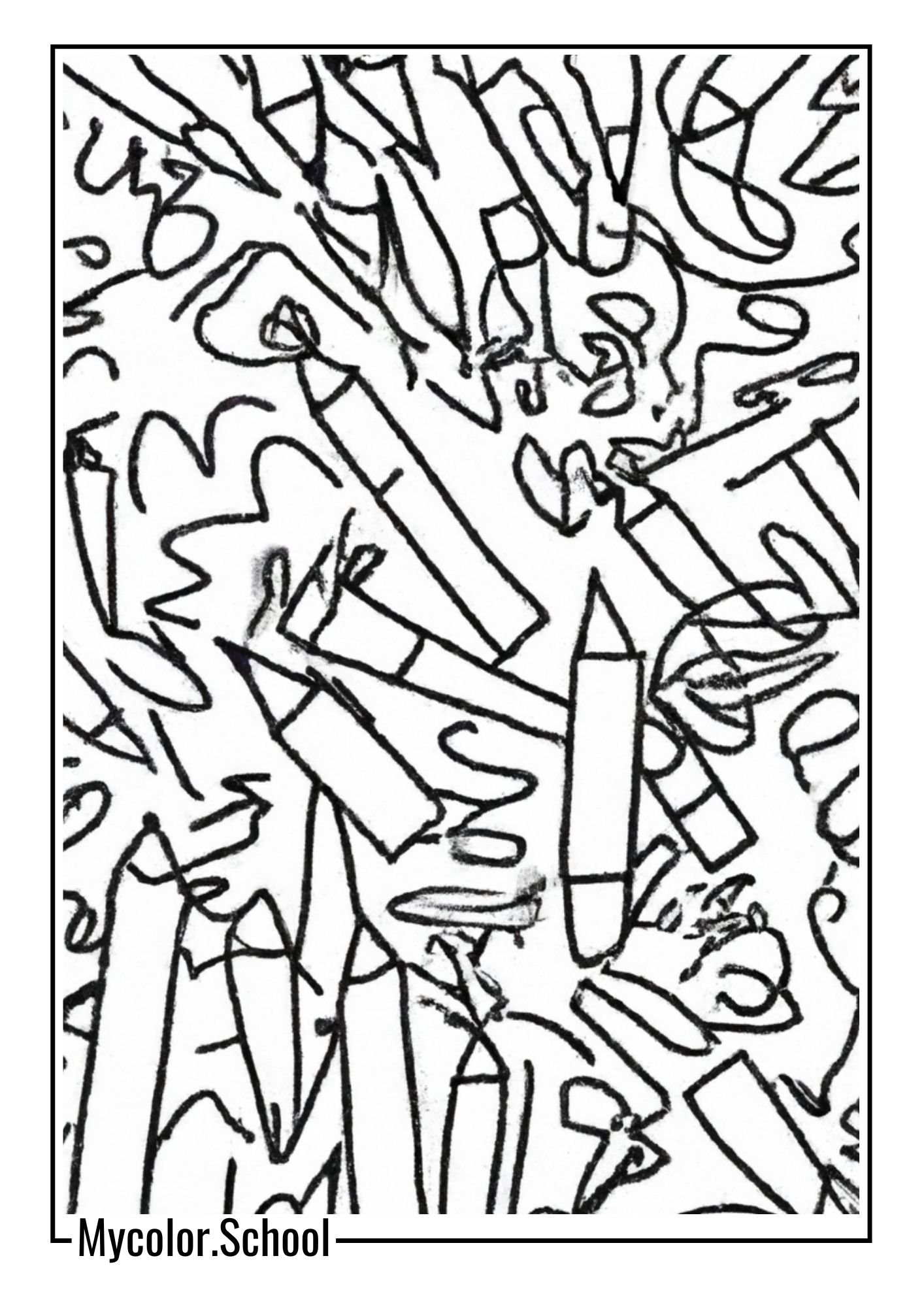 Candle Coloring Pages Marker Madness