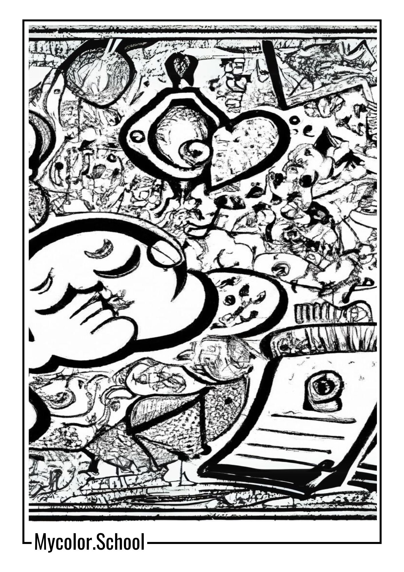 Candle Coloring Pages Mixed Media Mayhem