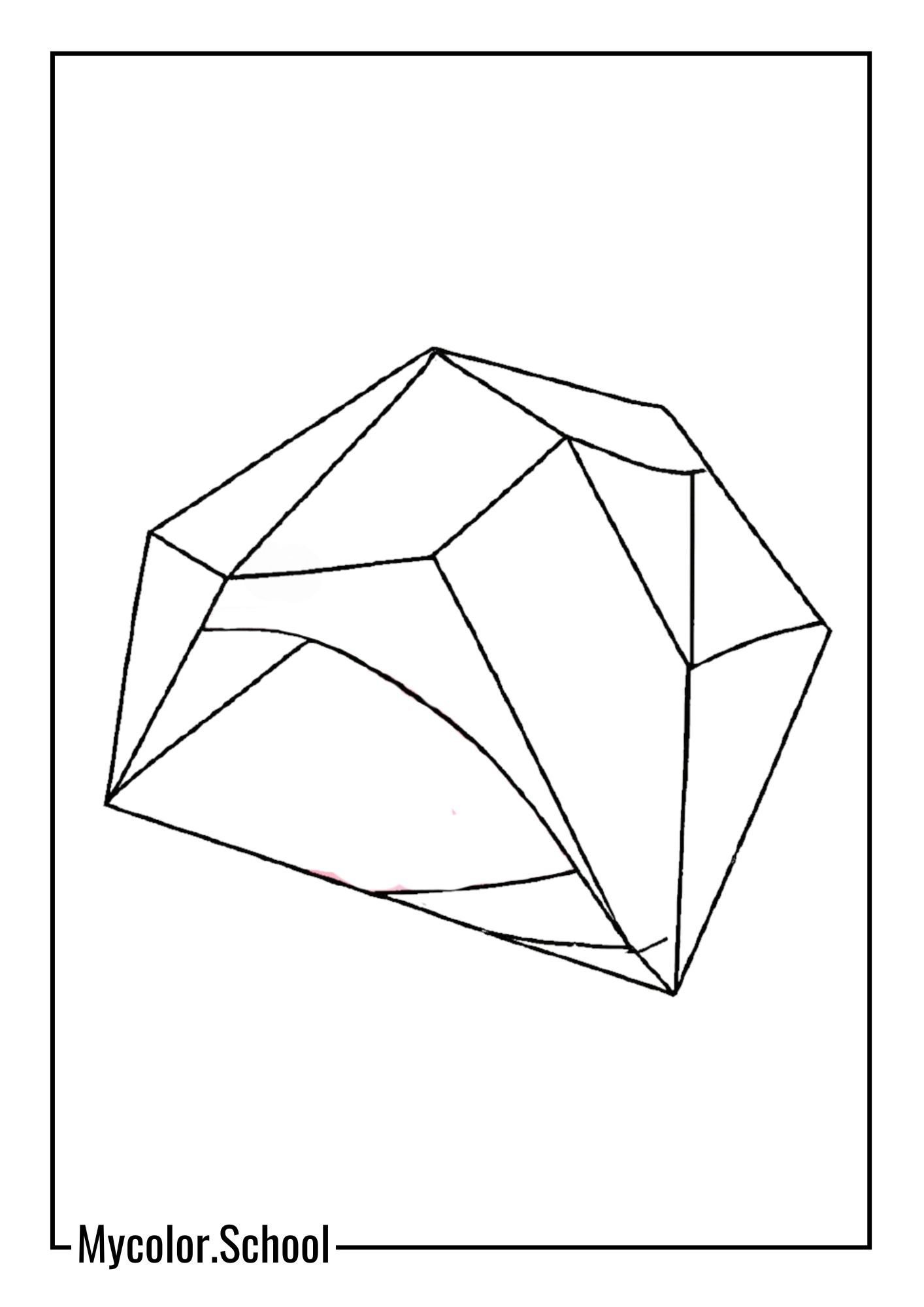 Jewelry Coloring Pages Ruby