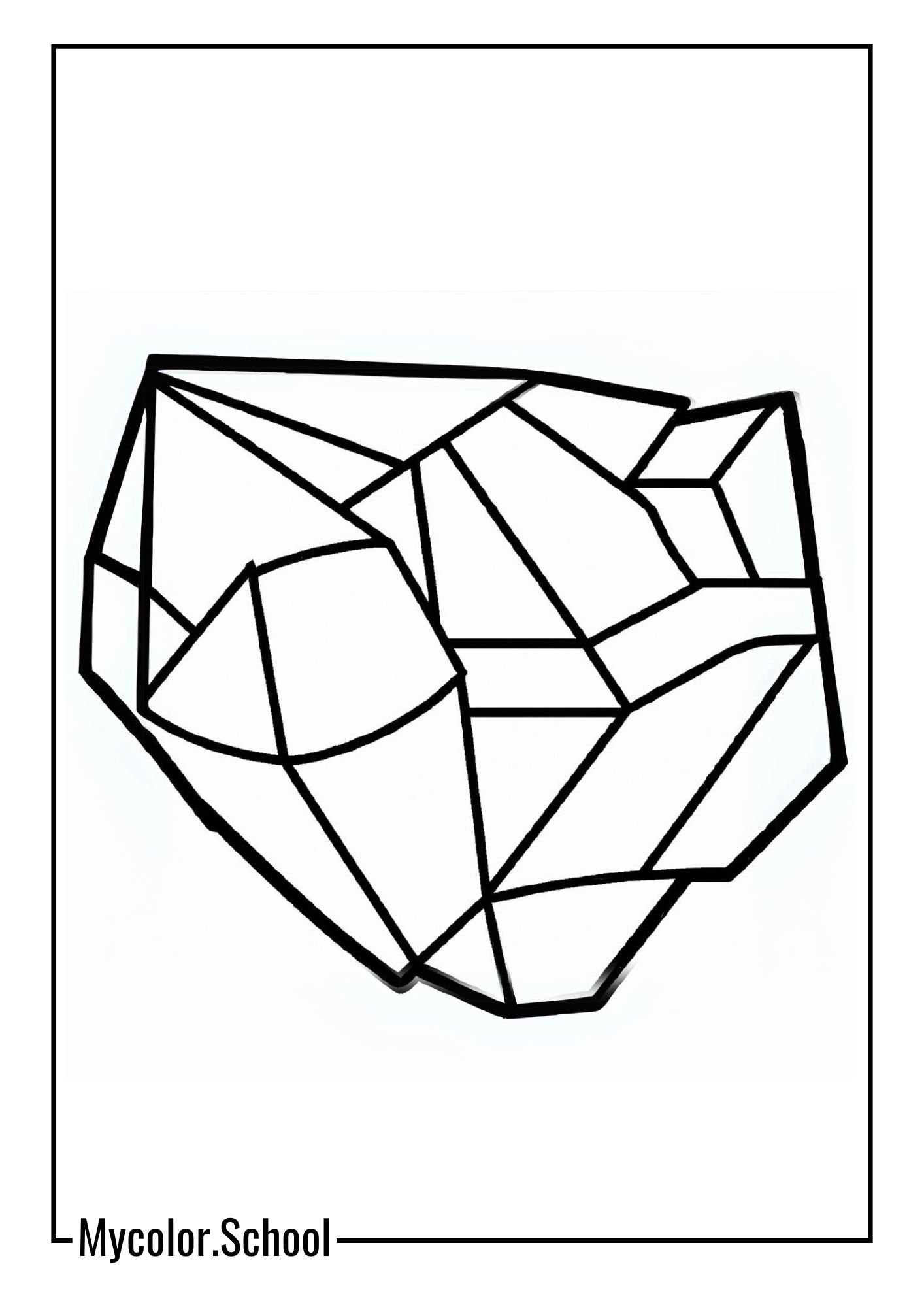 Jewelry Coloring Pages Emerald