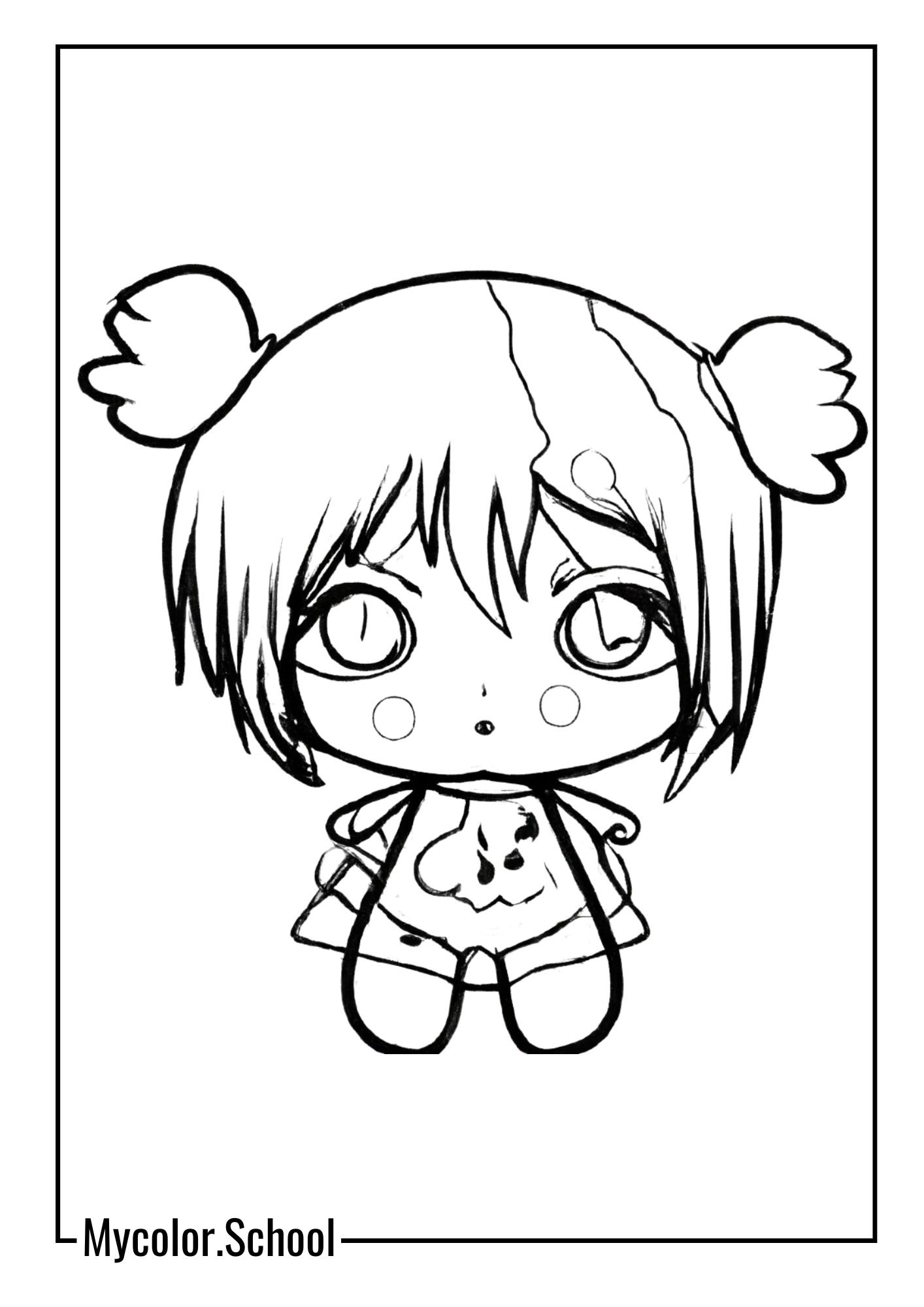 Lol Doll Coloring Pages cute doll