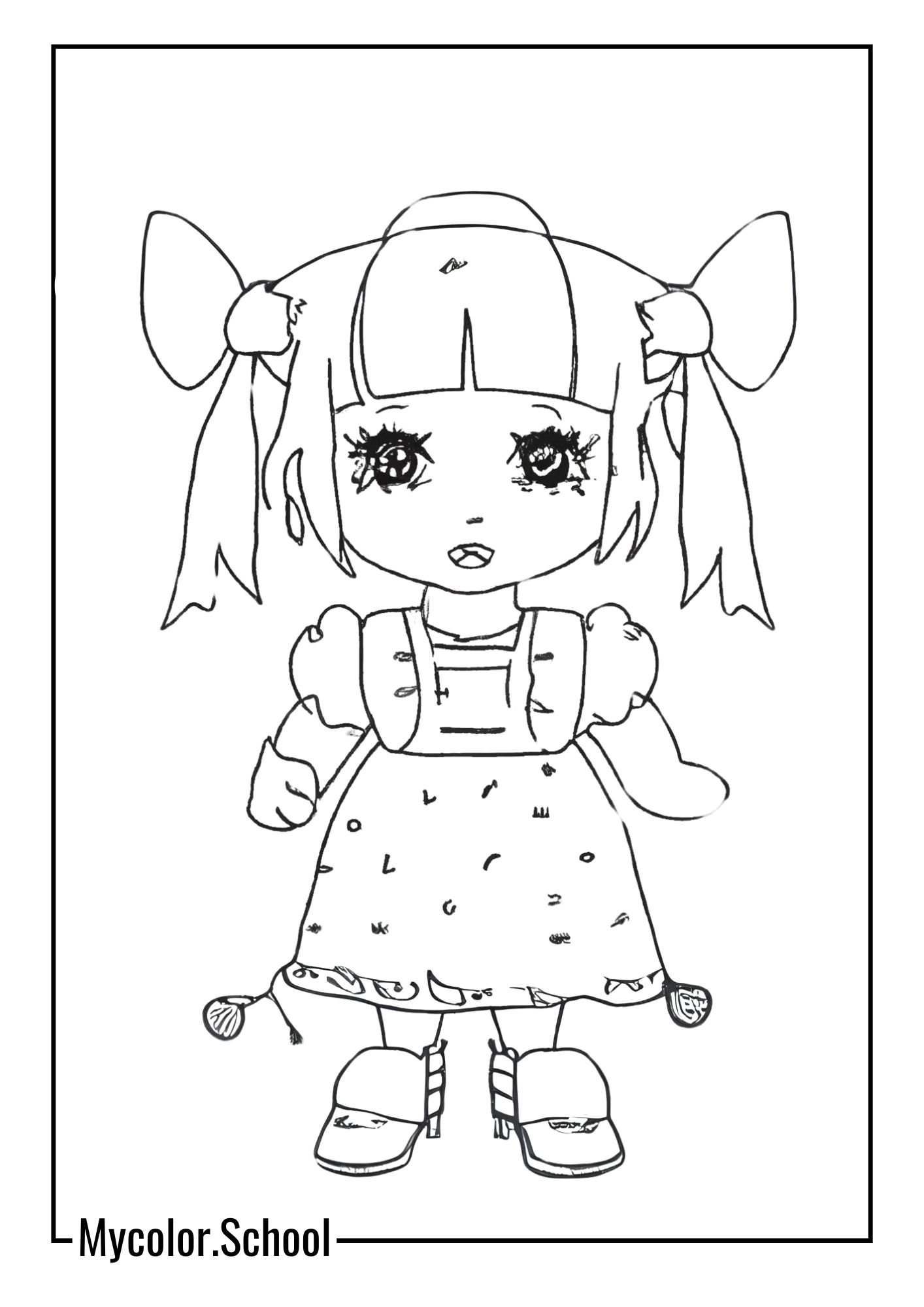 Lol Doll Coloring Pages Baby Doll