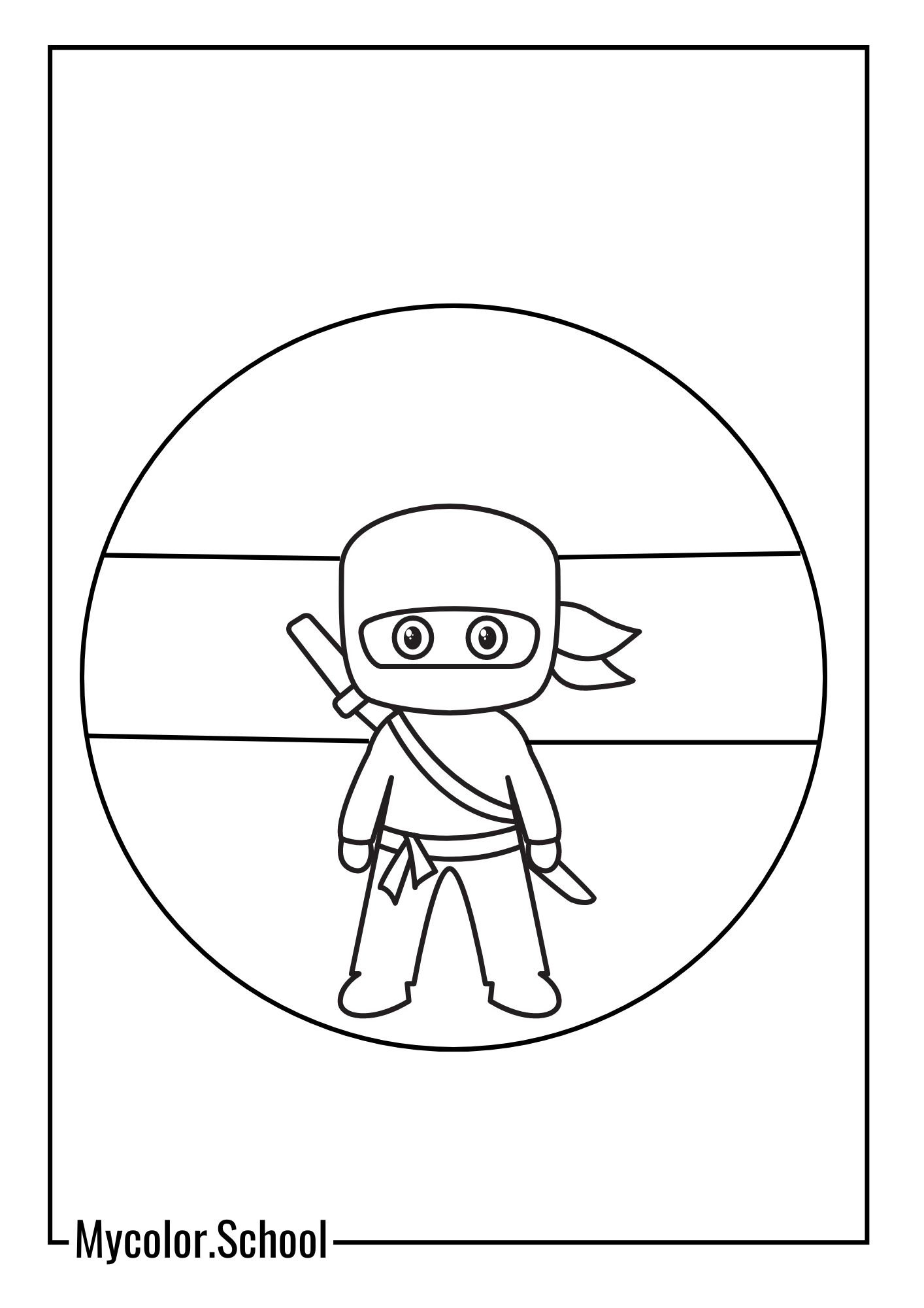 Ninjago Coloring Pages Ninjago logo