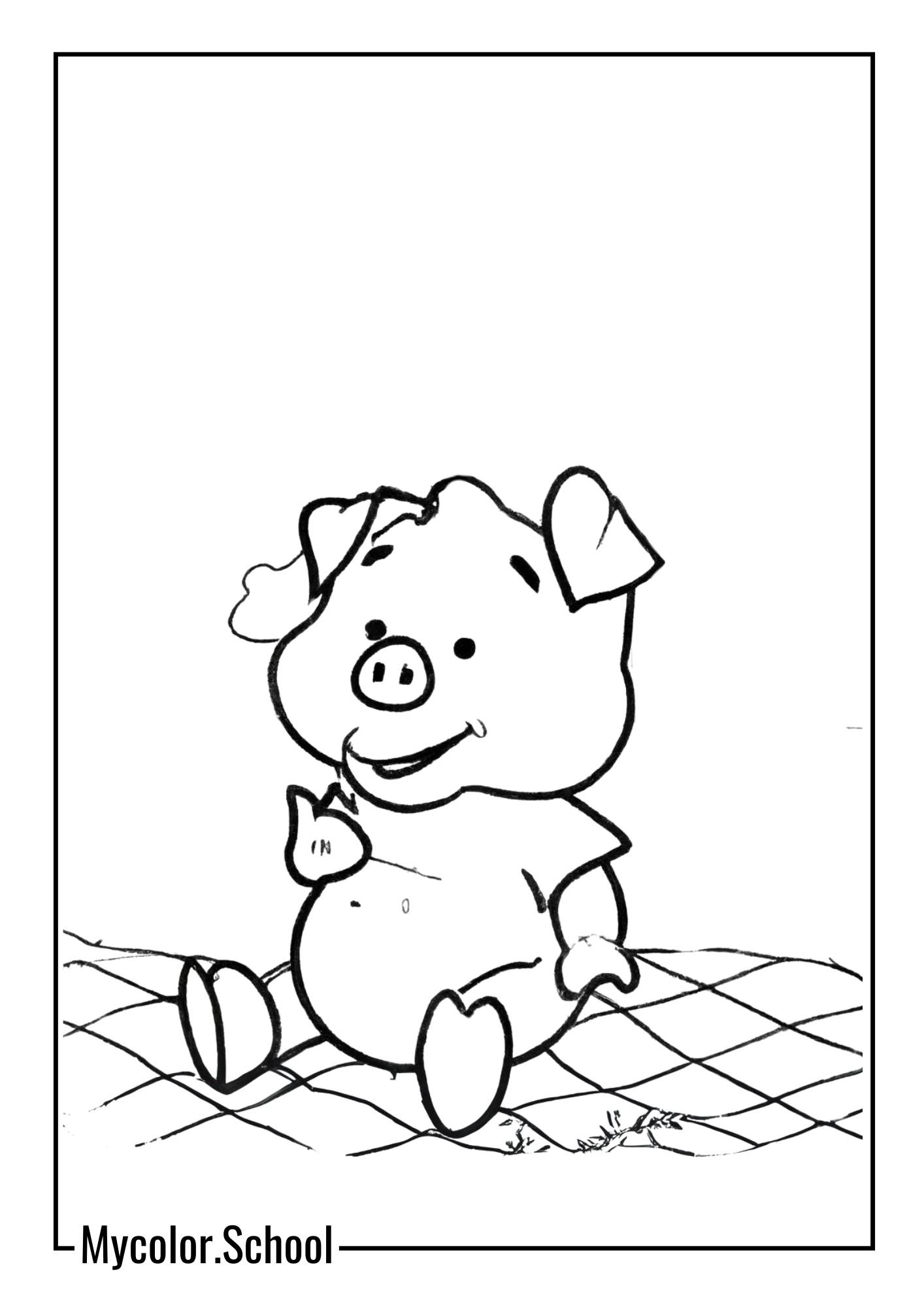 Pooh Coloring Pages Pooh's Friend