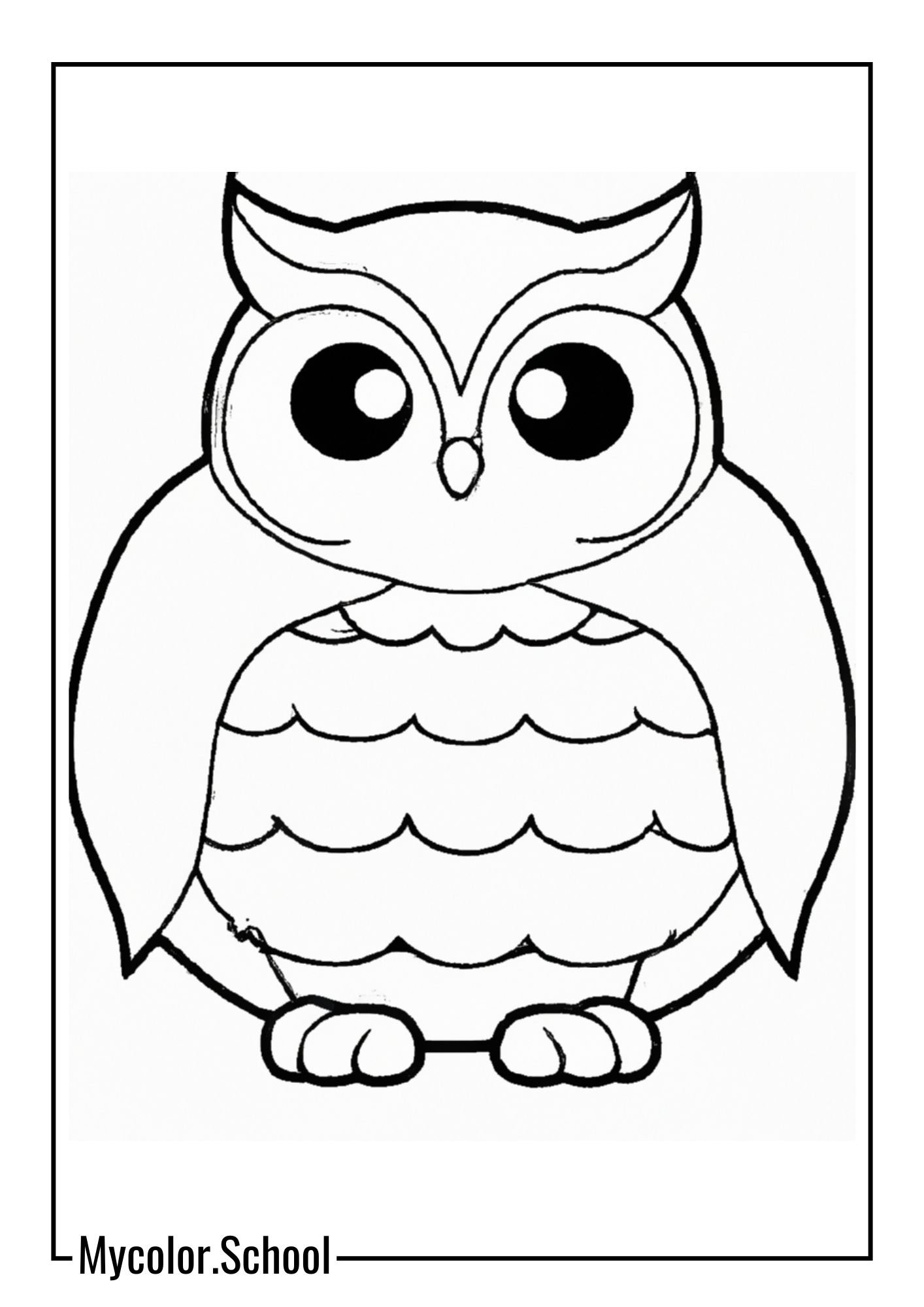 Pooh Coloring Pages Owl