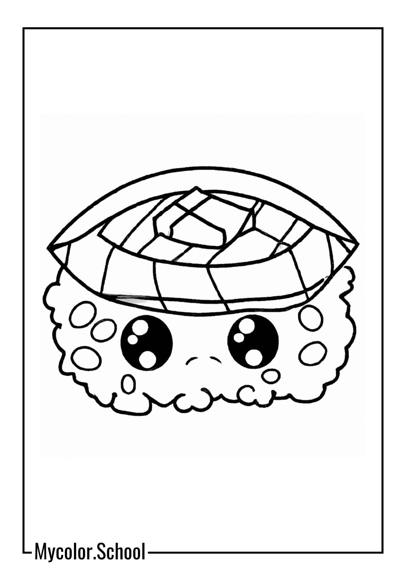 Sushi Coloring Pages Tasty Sushi