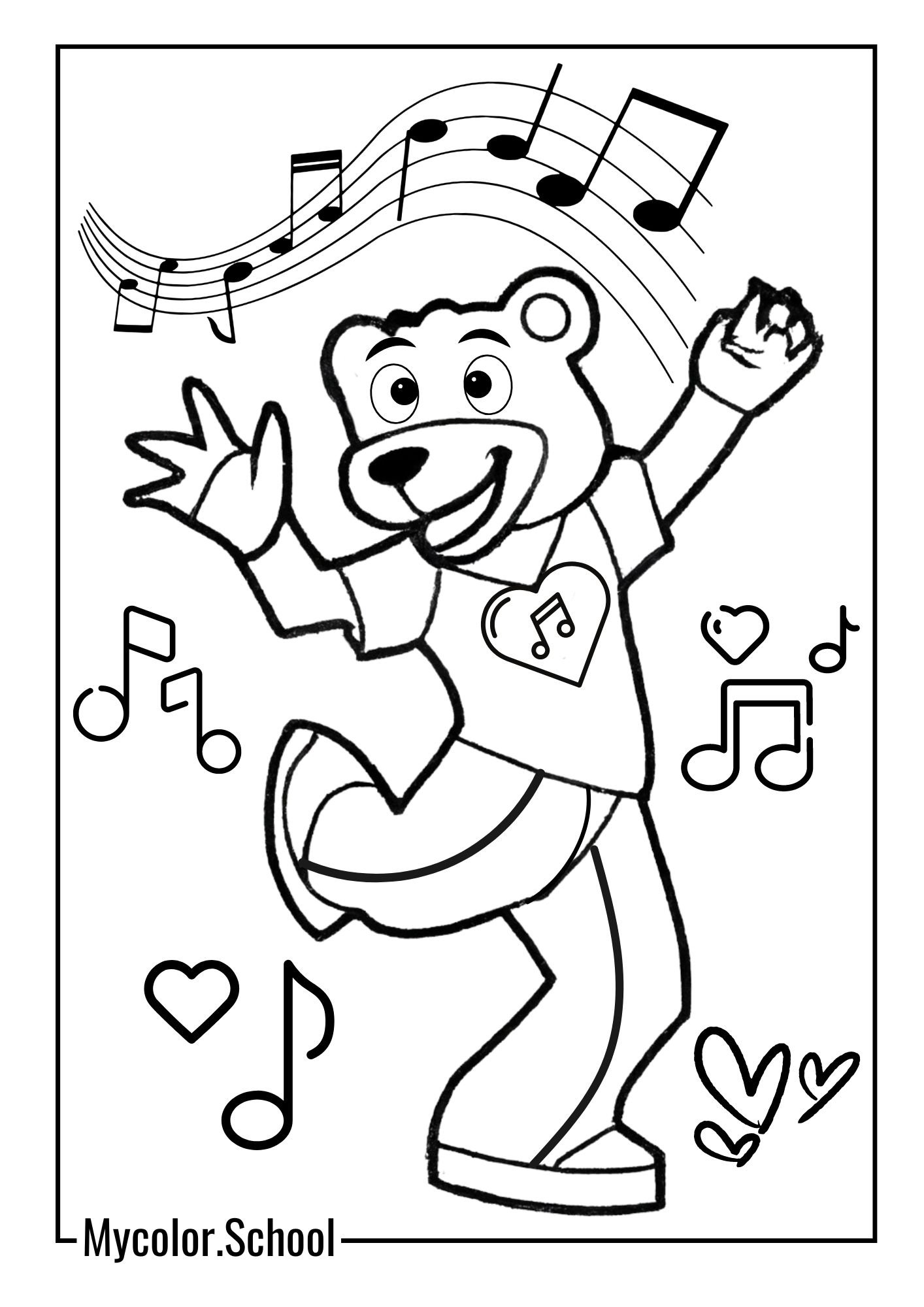 Fnaf Coloring Pages iconic character Freddy Fazbear