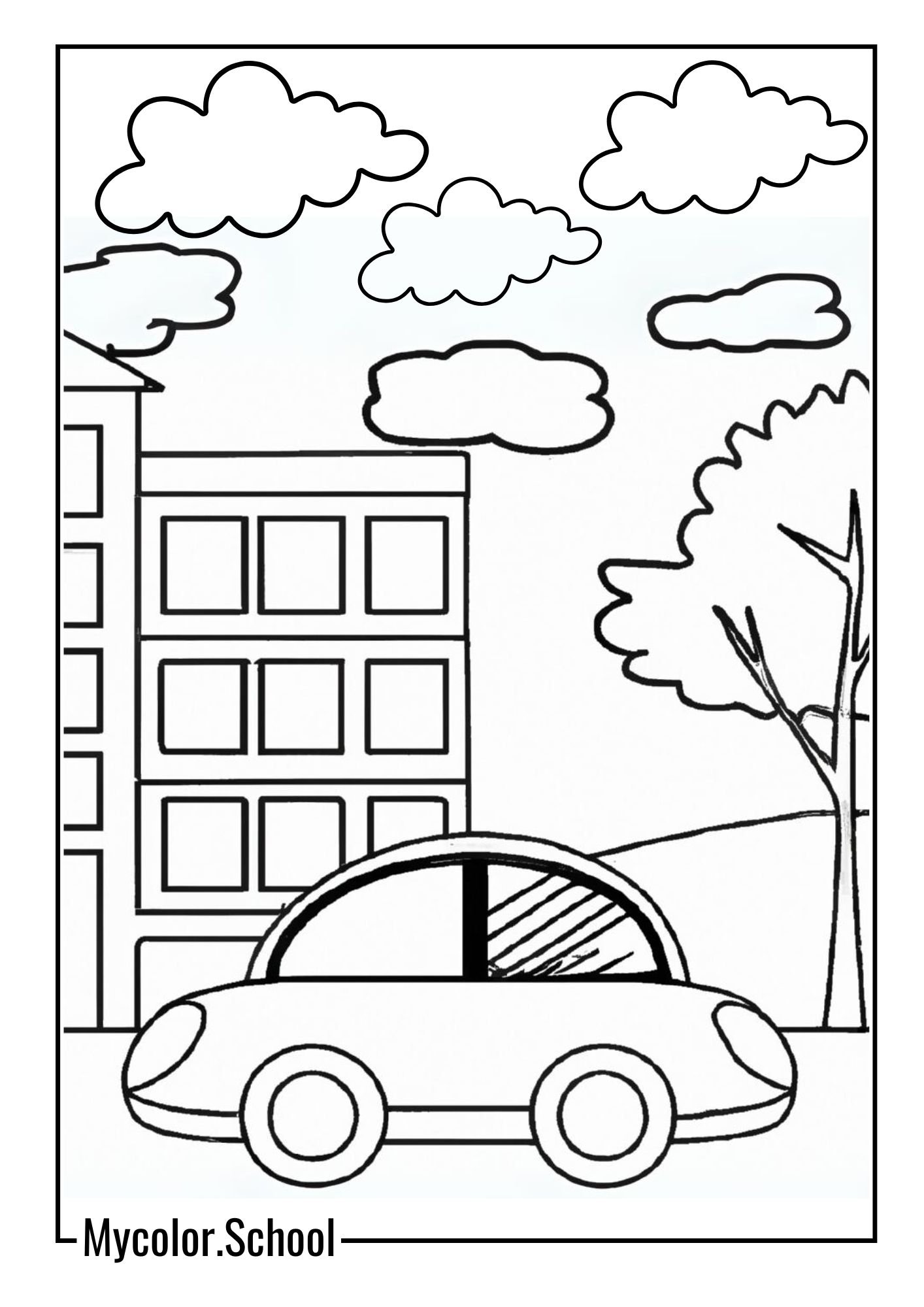 Blank Coloring Pages adorable View