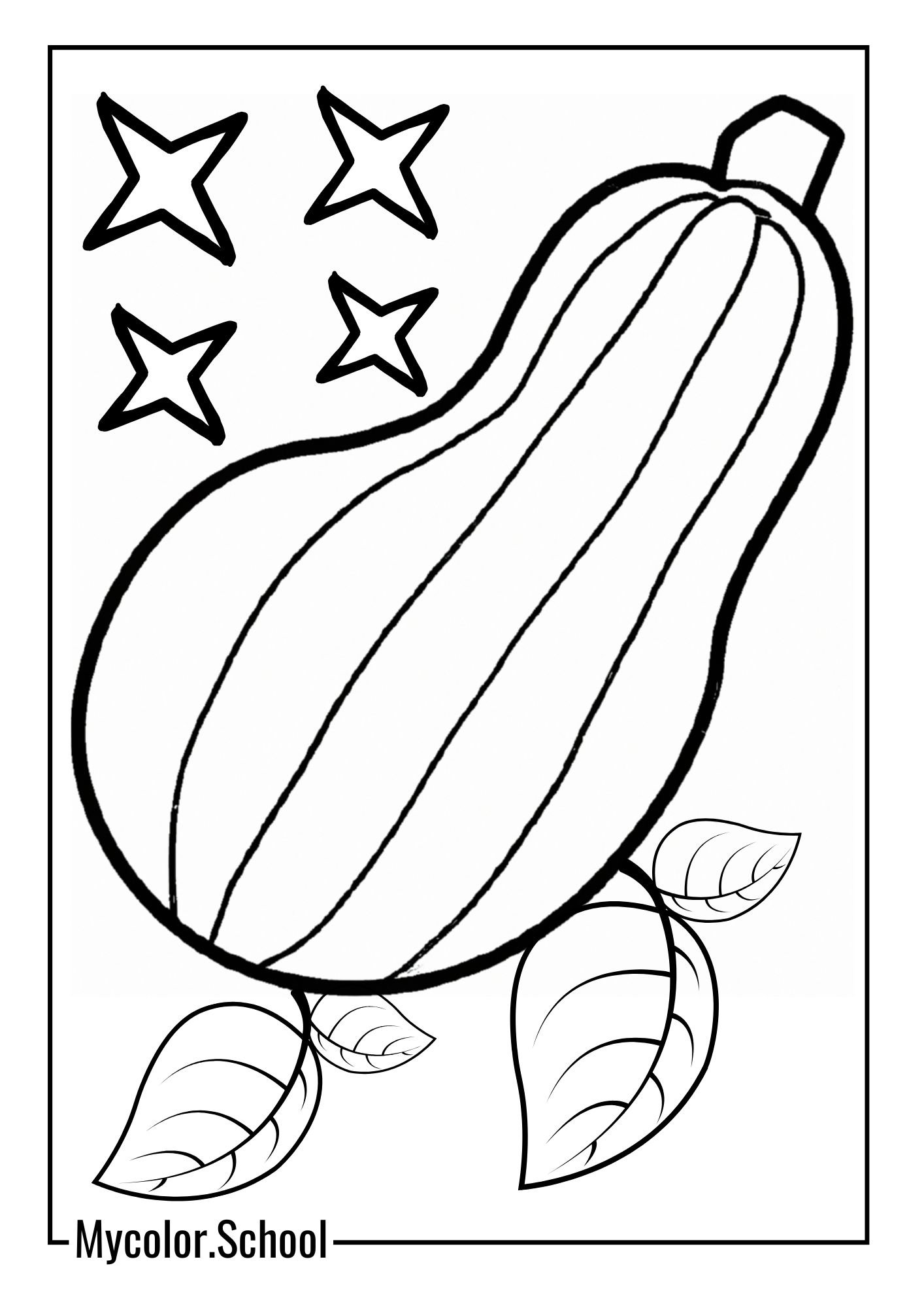 Blank Coloring Pages gradate