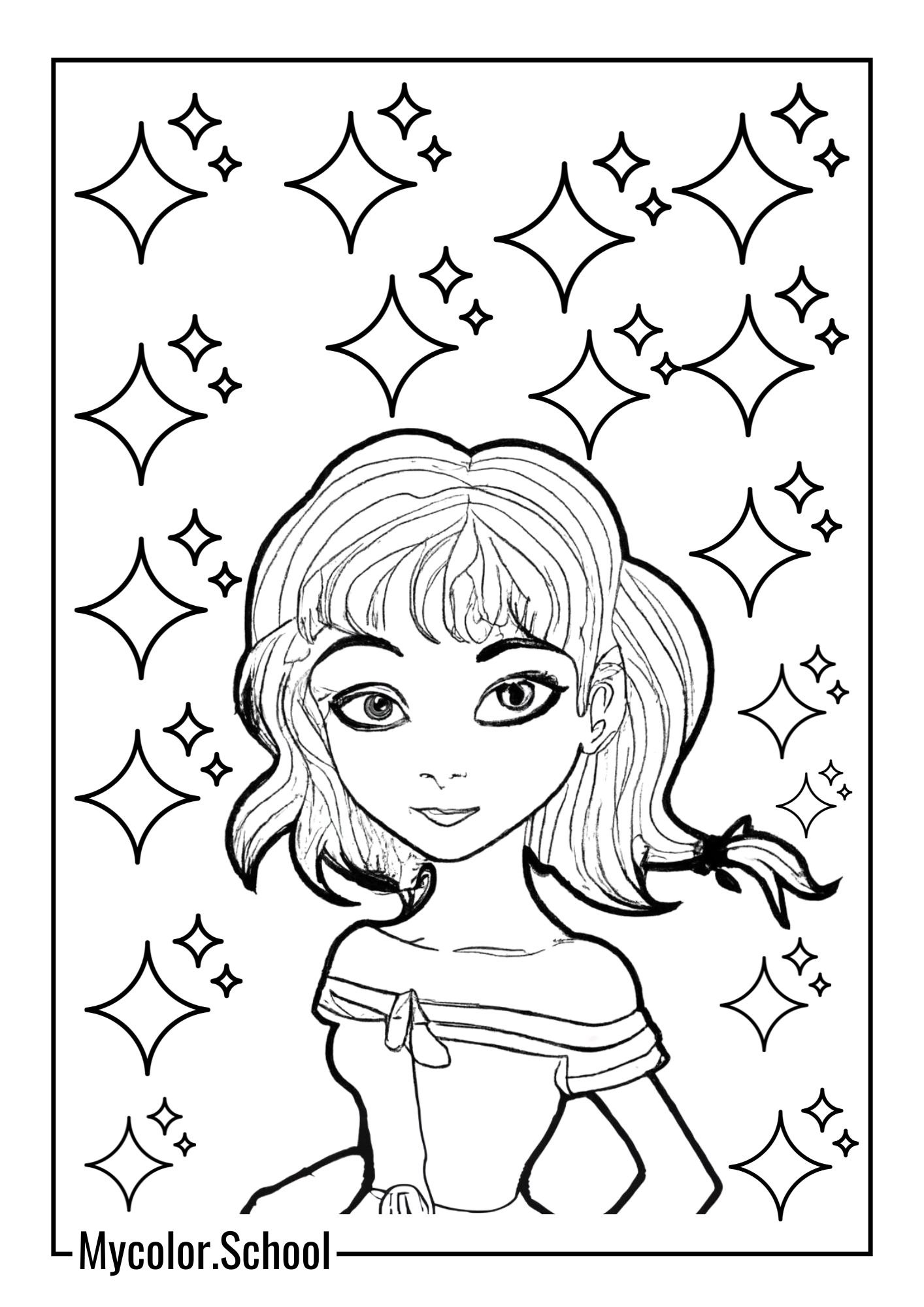 Top 10 Red Descendants Coloring Pages To Download Now - gusdzff