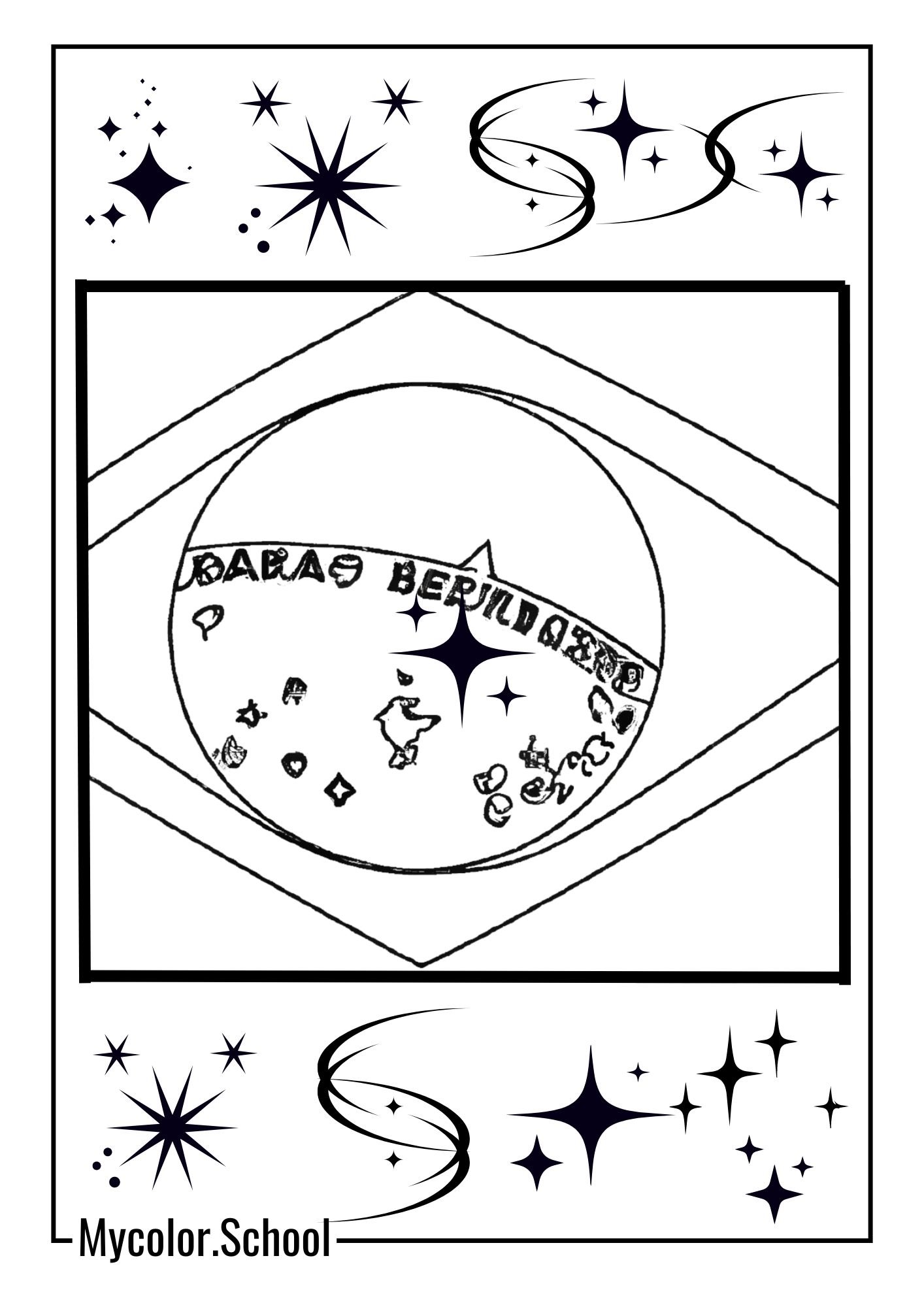 Flag Coloring Pages Japanese Flag
