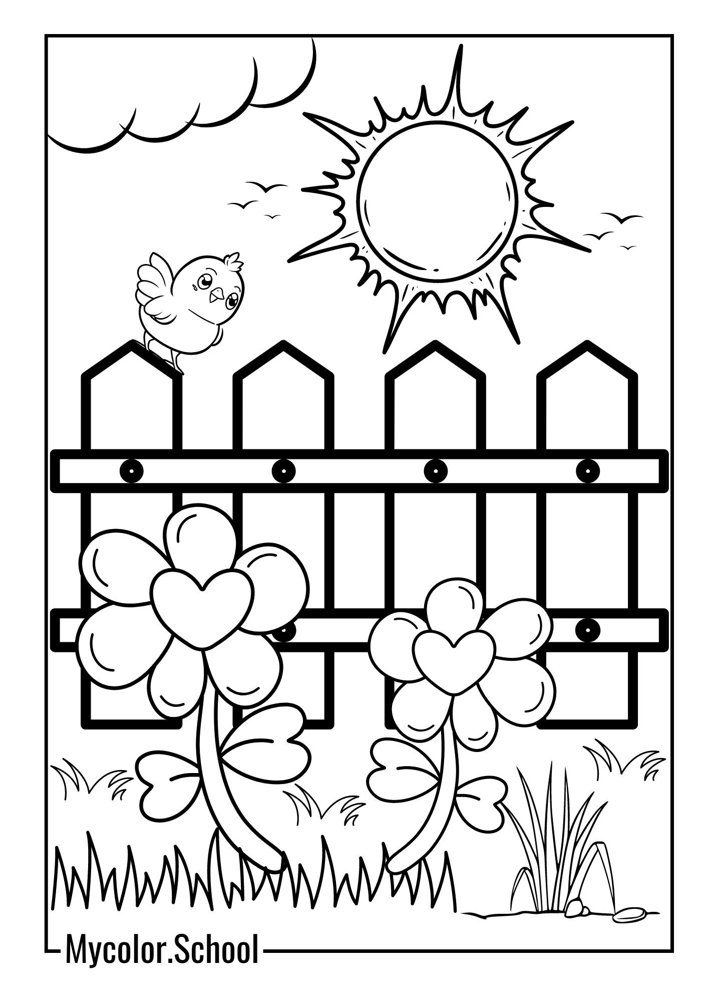 Garden Coloring Pages stunning garden