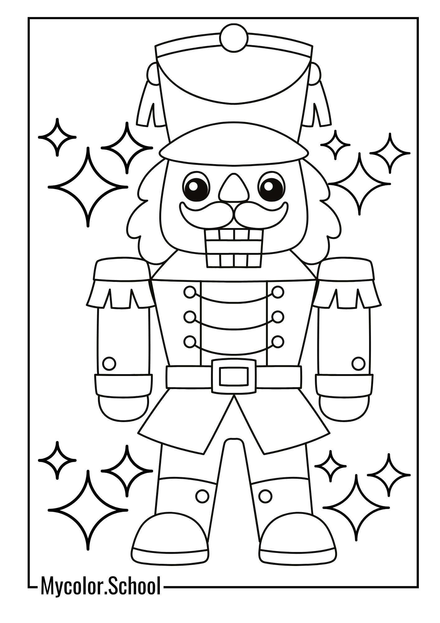 Nutcracker Coloring Pages Enchanting