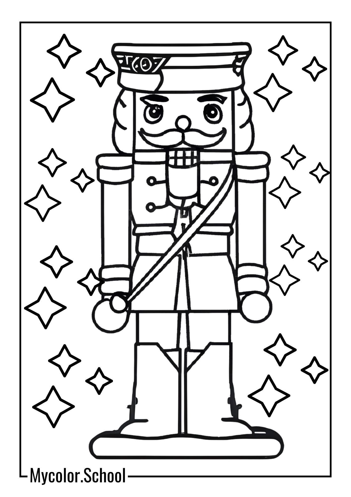 Nutcracker Coloring Pages Nostalgic