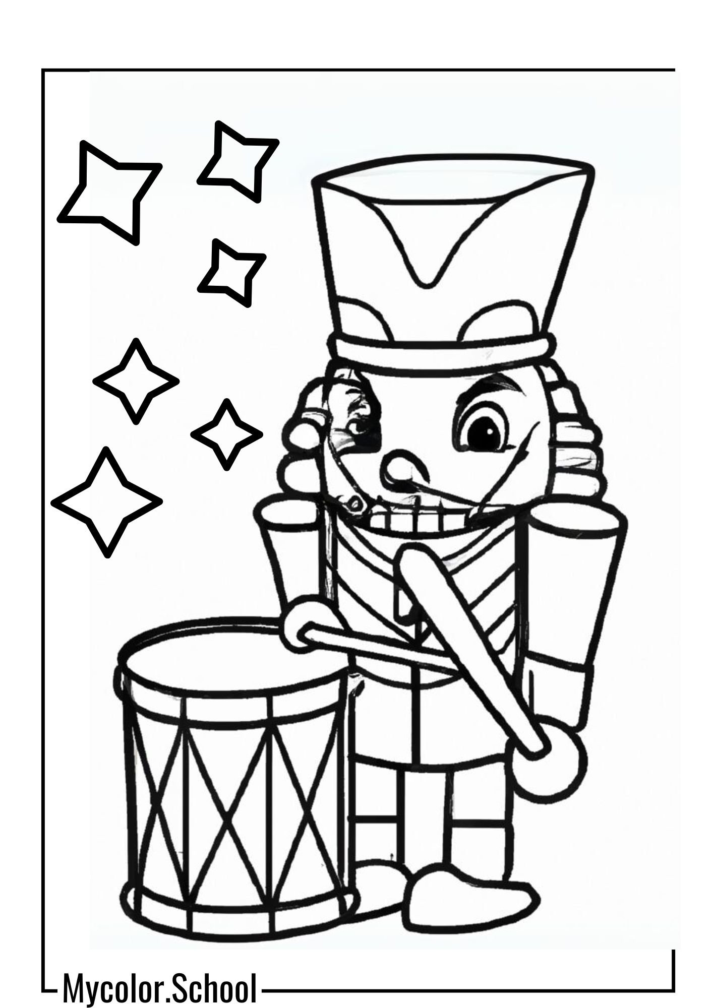 Nutcracker Coloring Pages Elegant