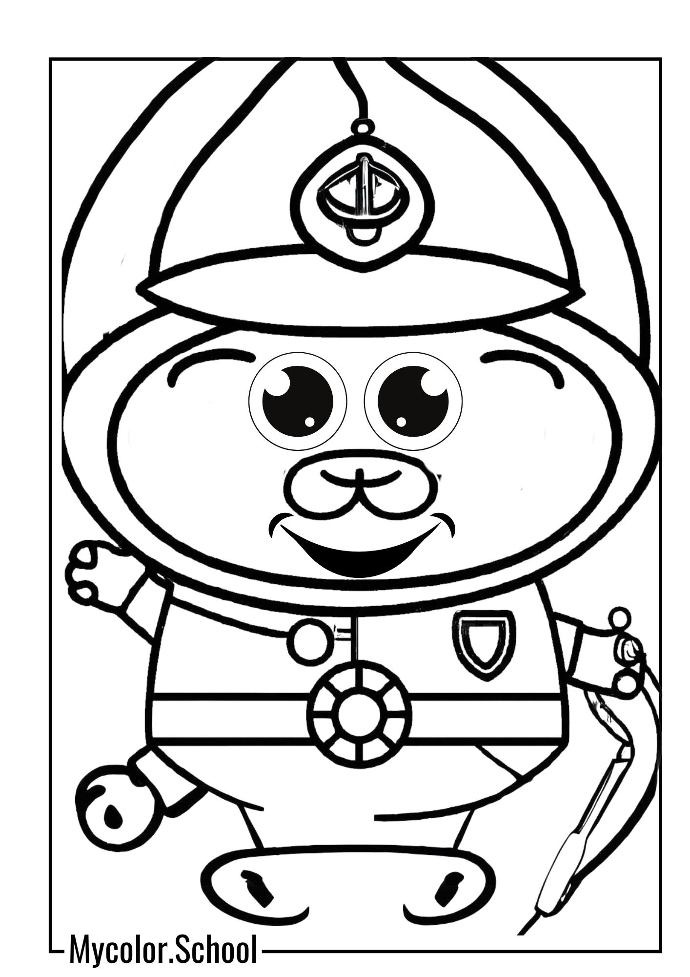 Octonauts Coloring Pages Captain Barnacles