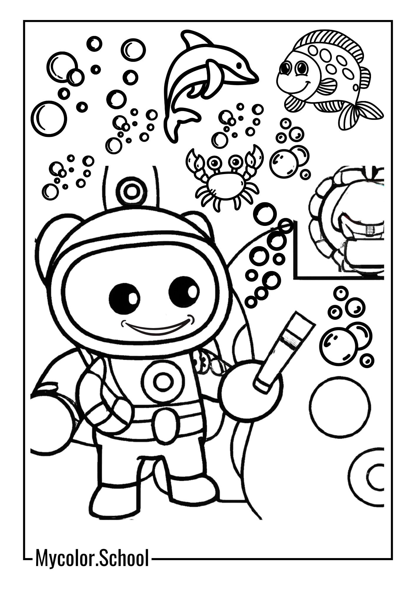Octonauts Coloring Pages Tweak