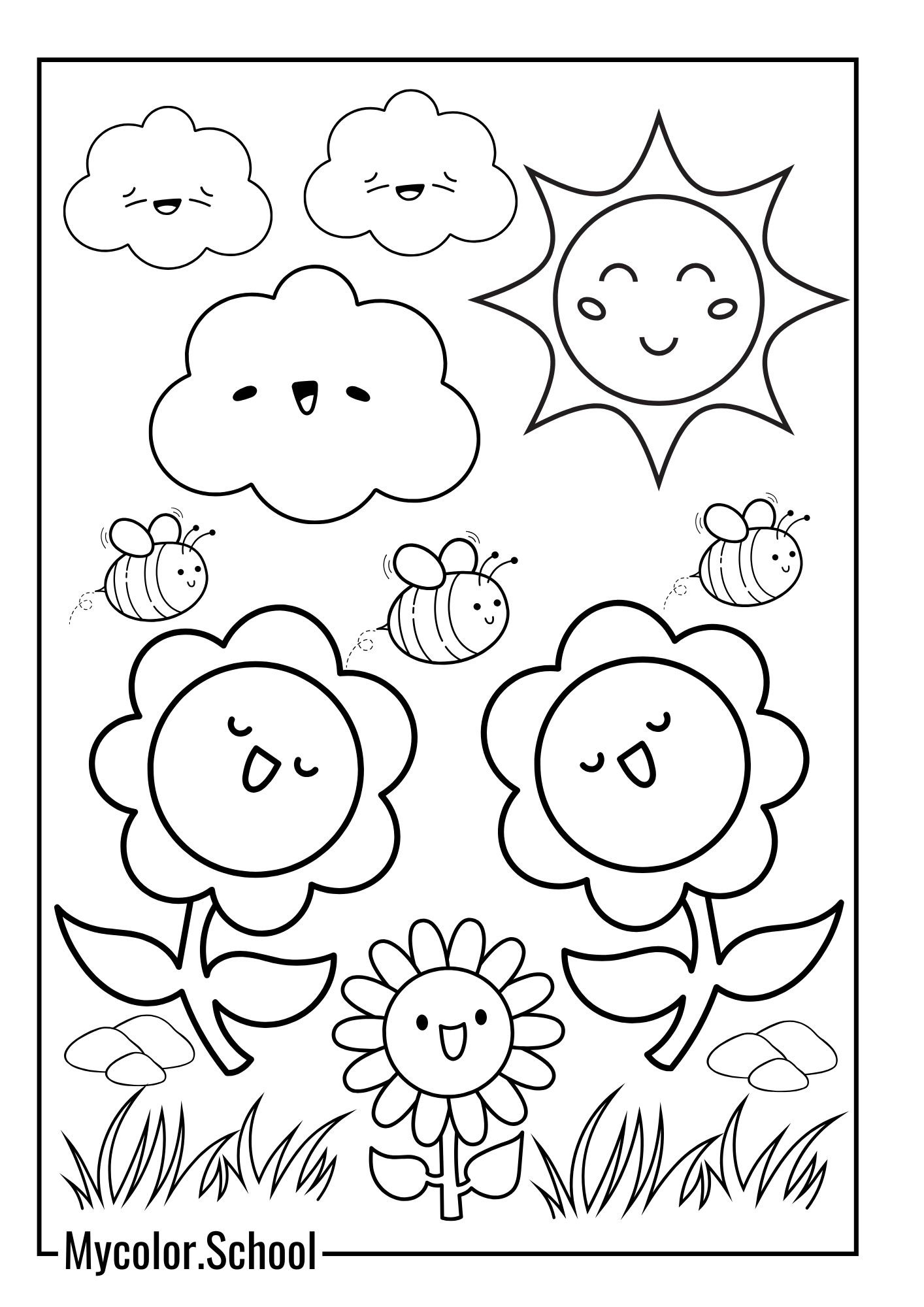Emotions Coloring Pages peaceful emotions