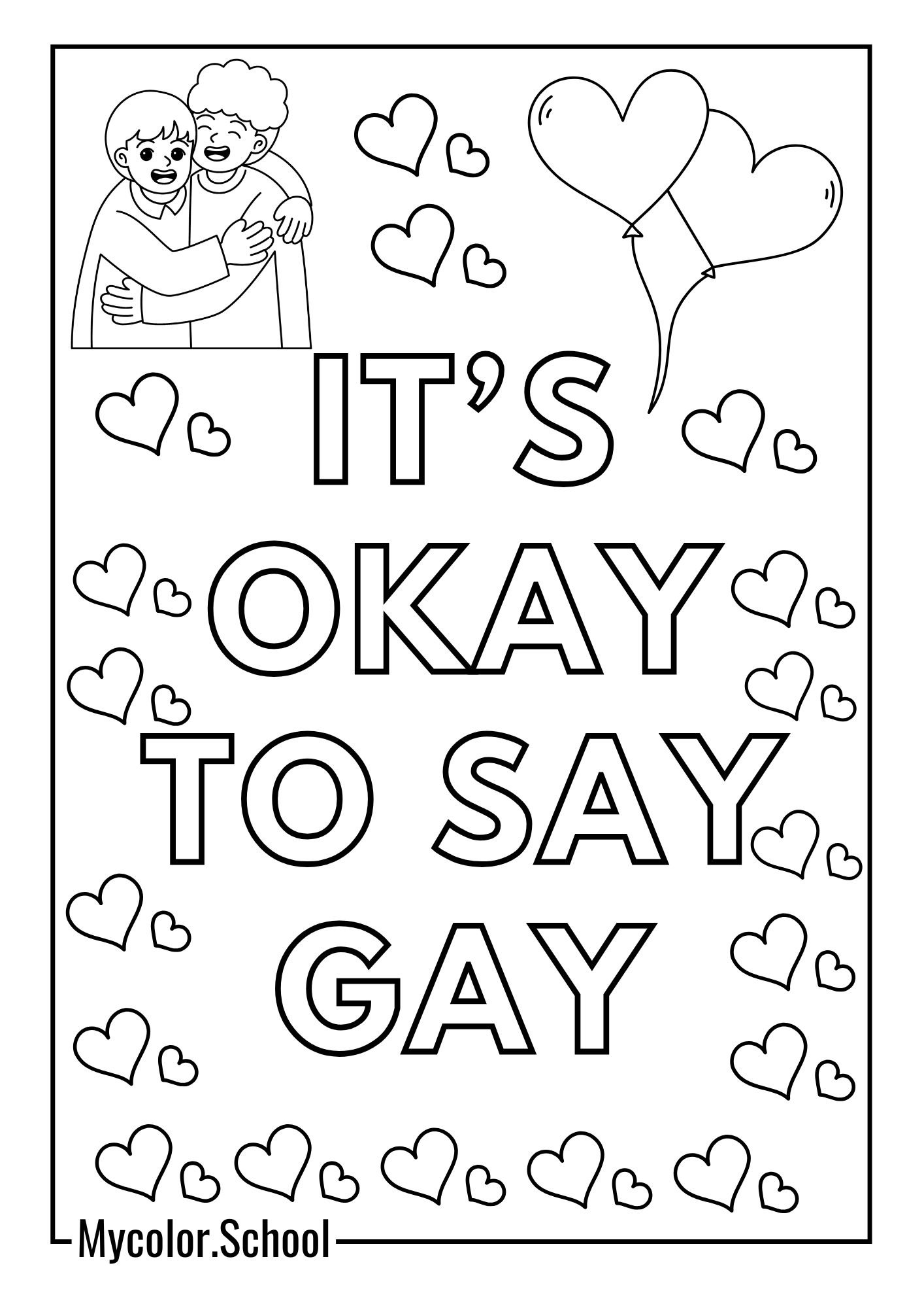 7 Lgbtq Coloring Pages Coloring - Lgbtq Coloring Pages 3