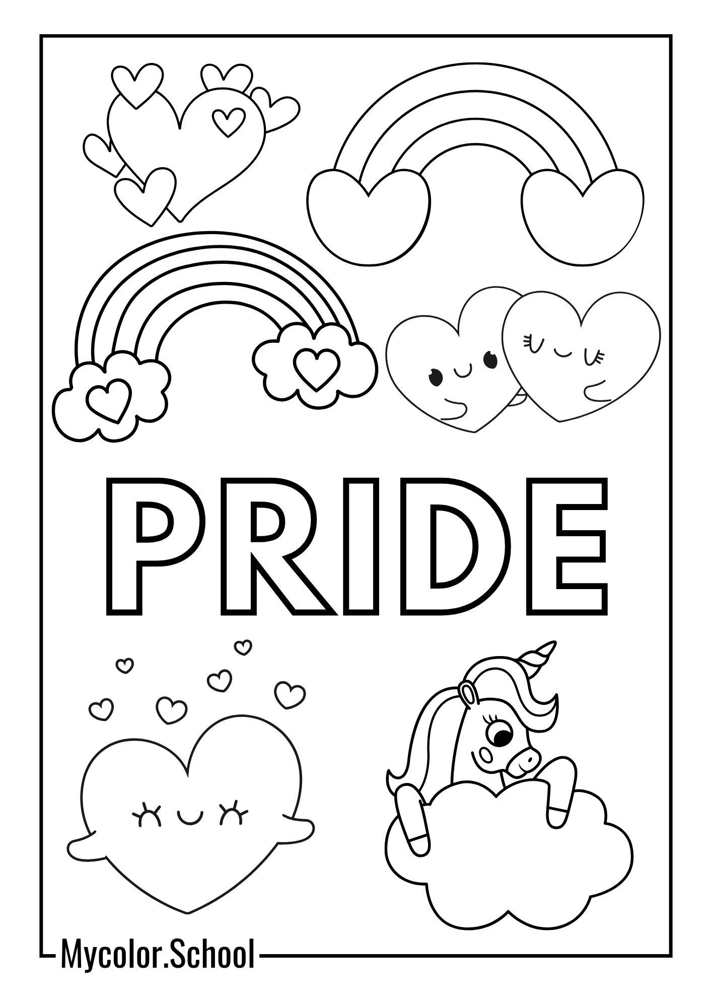 Lgbtq Coloring Pages Proud
