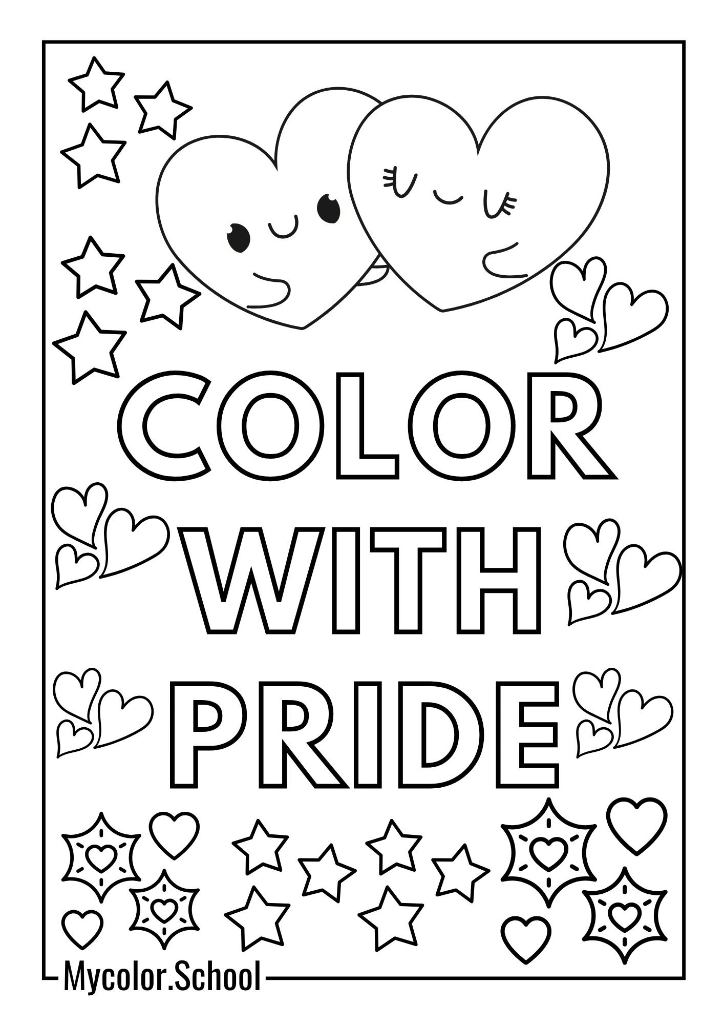 Lgbtq Coloring Pages Color