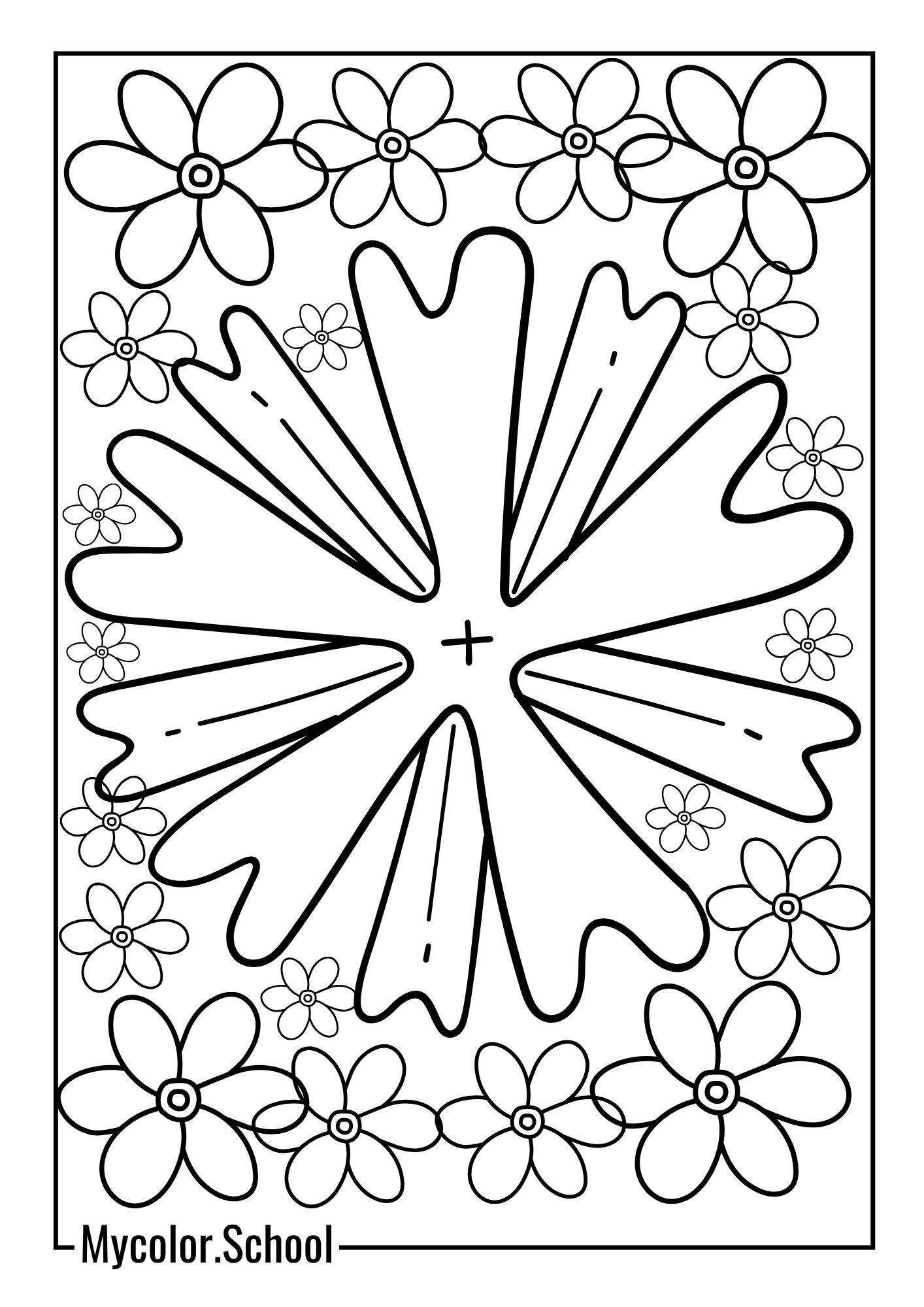 Relaxing Coloring Pages wonderful pattern