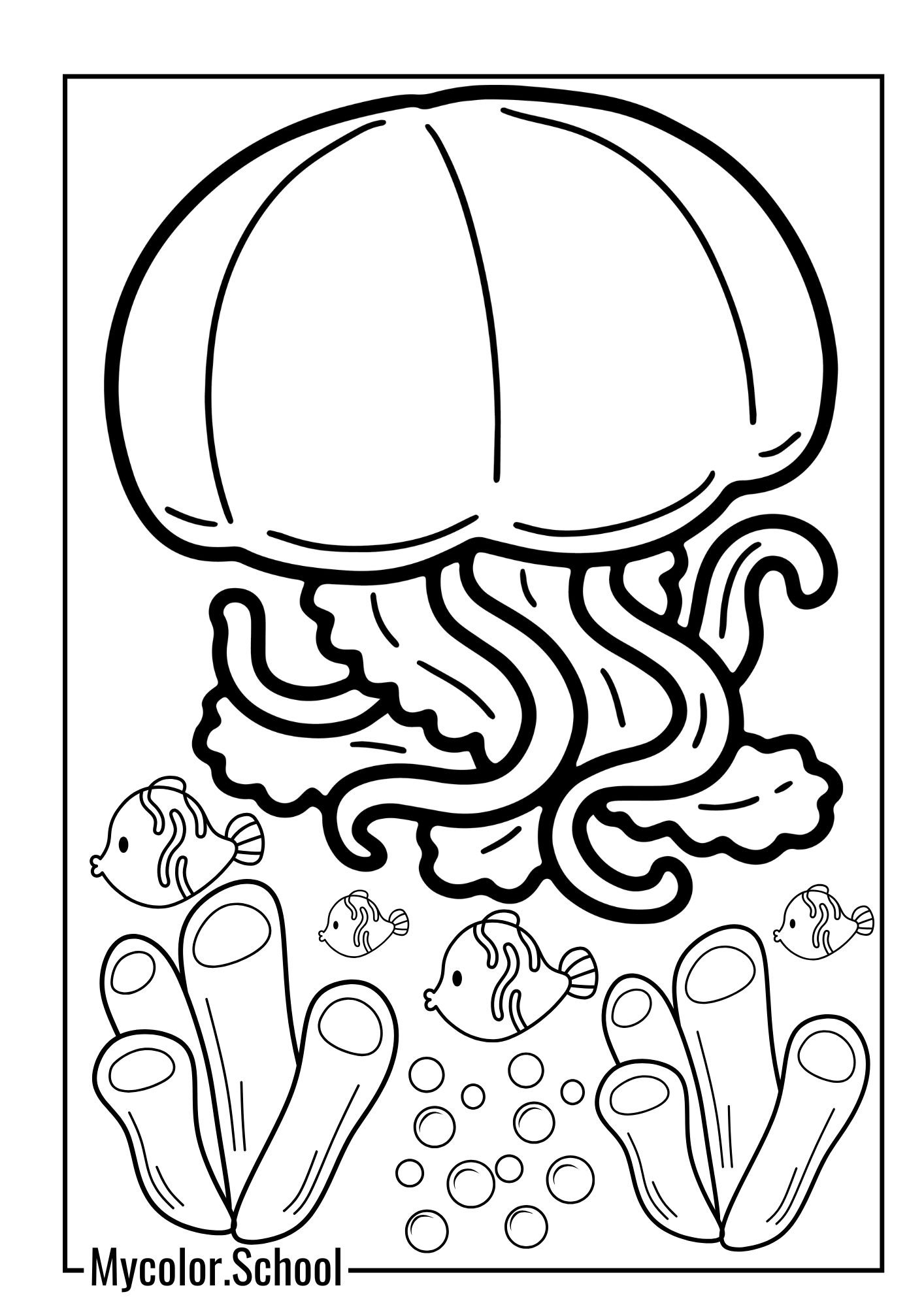 Sea Creatures Coloring Pages stunning sea creatures