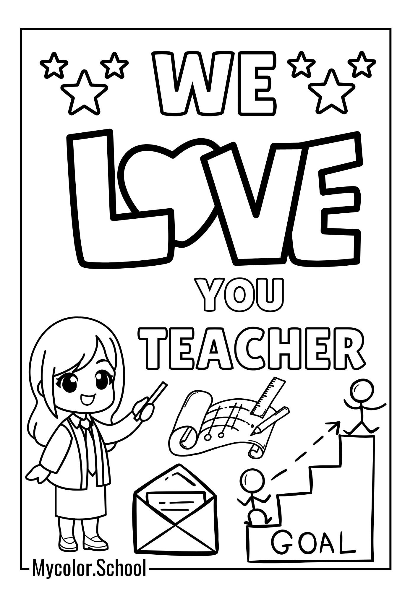 Teacher Appreciation Coloring Pages heartfelt appreciation