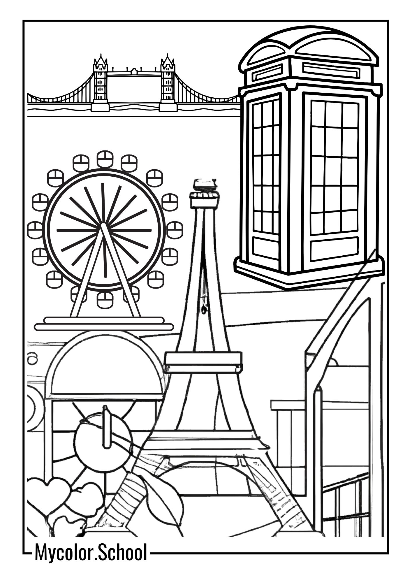 France Coloring Pages Amazing