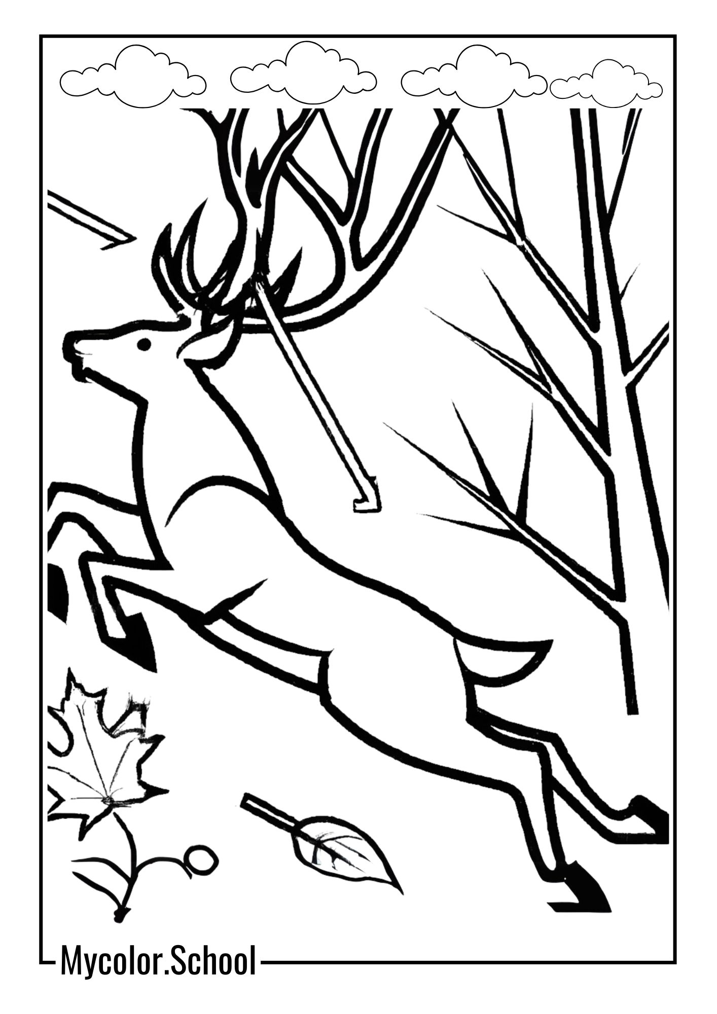Hunting Coloring Pages Kill