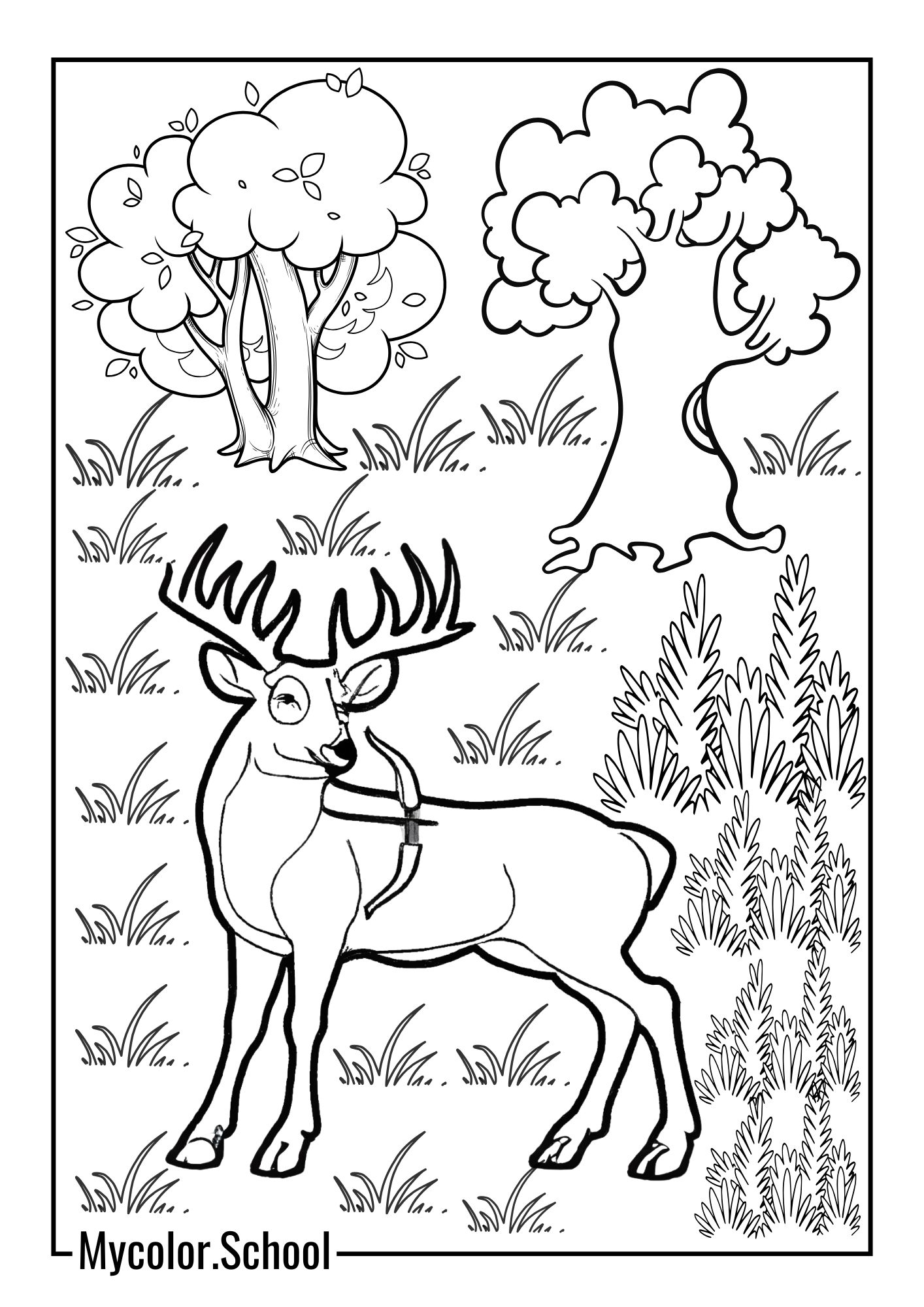 Hunting Coloring Pages Blood