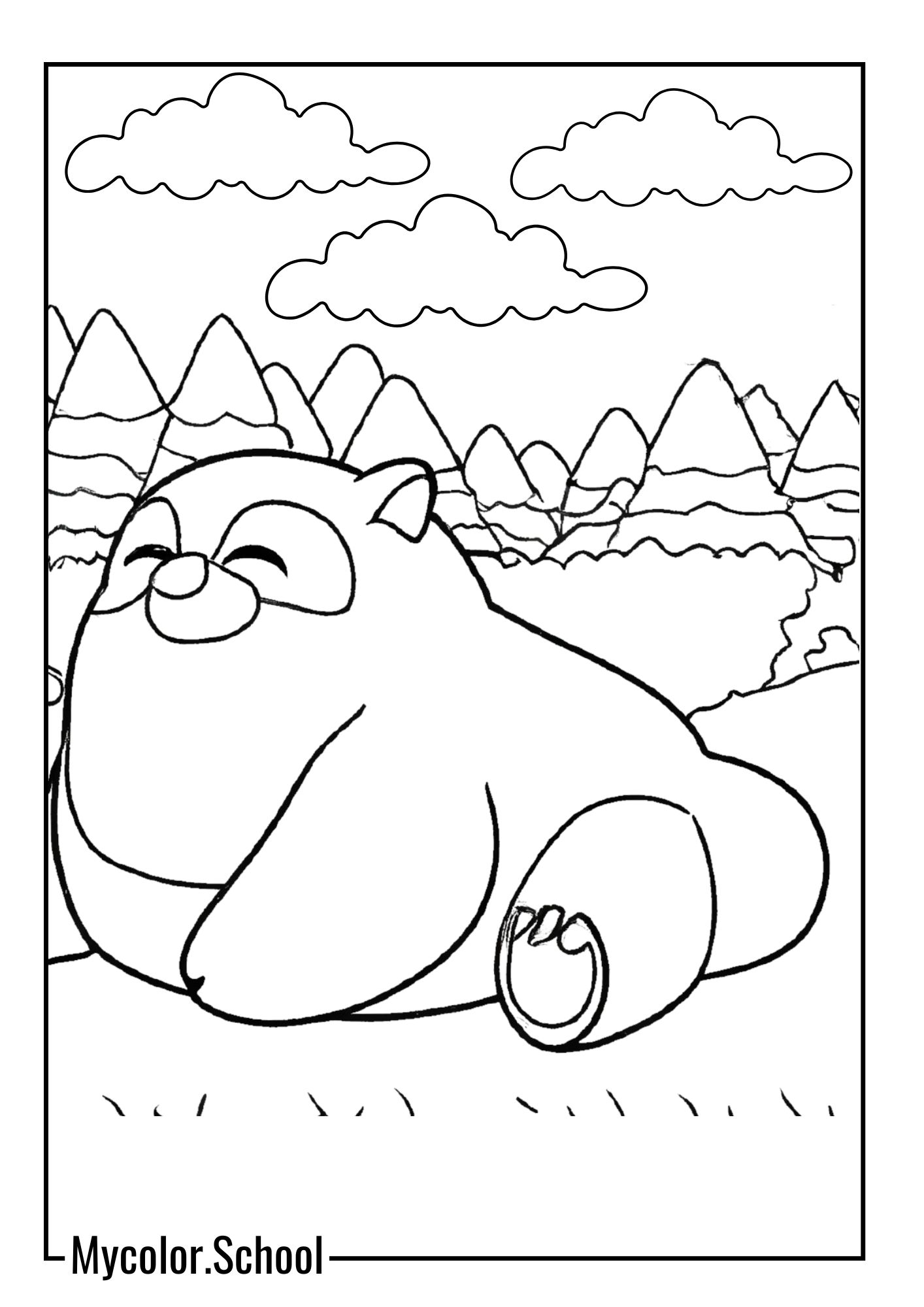 Snorlax Coloring Pages Snorlax