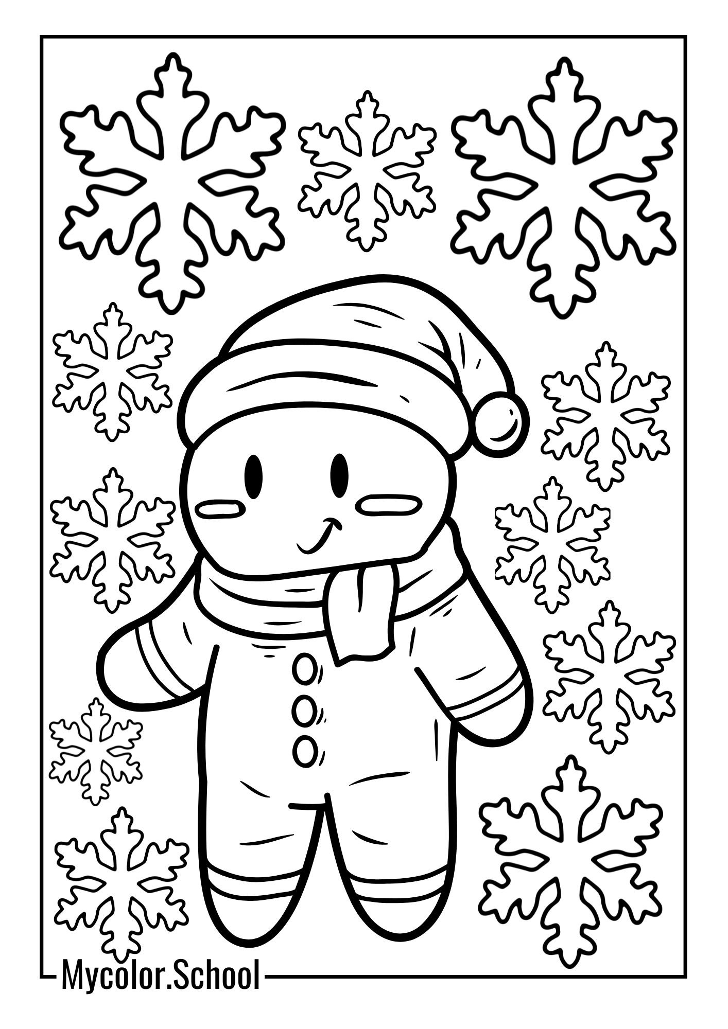 Winter Coloring Pages Cold